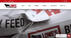 Desktop Screenshot of lowespellets.com